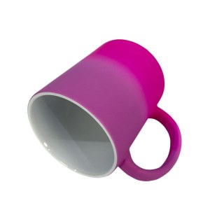 Caneca de Cerâmica Fluorescente Dual Color para Sublimação | Pink/Rosa na Sulink