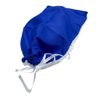 Saco Embalagem 21x40cm para Produtos Branco com Azul Escuro para Sublimação | Unidade na Sulink