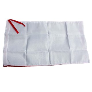 Saco Embalagem 21x40cm para Produtos Branco com Vermelho para Sublimação | Unidade na Sulink