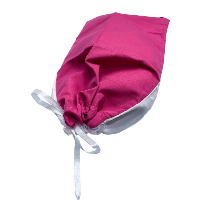 Saco Embalagem 21x40cm para Produtos Branco com Pink para Sublimação | Unidade