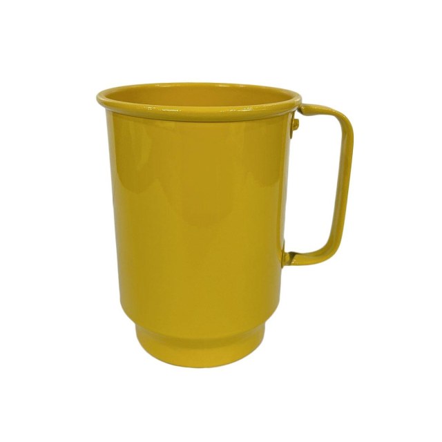 Caneca de Chopp de Alumínio Amarela para Sublimação | Capacidade: 600ml na Sulink