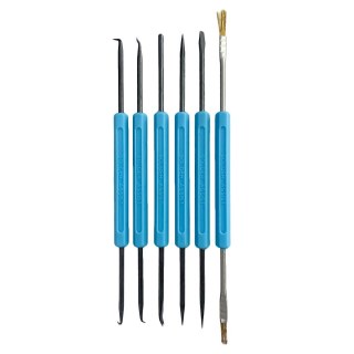 Conjunto de Ferramentas 6 Peças Manuais de Precisão Pro Premium Azul na Sulink