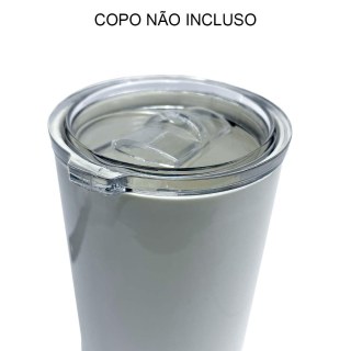 Tampa Cristal para Copo Retrô e Canecas com 74mm de Diâmetro Interno (SM) | Unidade na Sulink