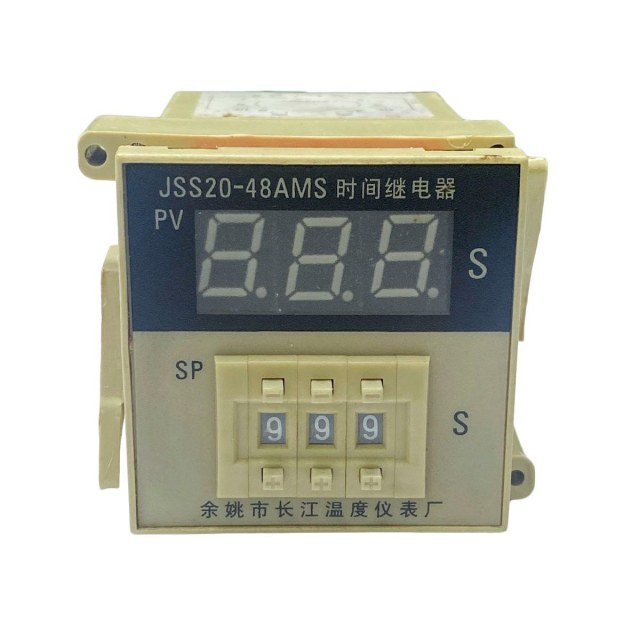 Painel Temporizador de Tempo Digital para Prensa Térmica | Modelo: JSS20-48AMS (220V)