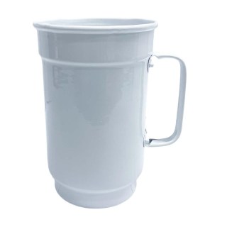Caneca de Chopp de Alumínio Branca para Sublimação | Capacidade: 750ml na Sulink