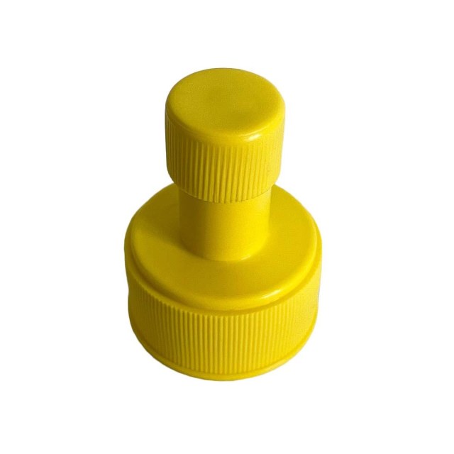 Tampa Bico Fit para Frascos Pet Boca 28mm - Amarelo | Unidade