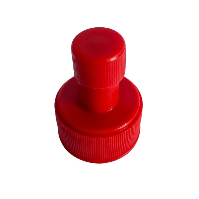 Tampa Bico Fit para Frascos Pet Boca 28mm - Vermelho (Magenta) | Unidade
