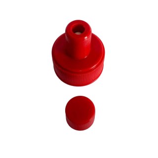 Tampa Bico Fit para Frascos Pet Boca 28mm - Vermelho (Magenta) | Unidade na Sulink