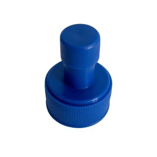 Tampa Bico Fit para Frascos Pet Boca 28mm - Azul (Ciano) | Unidade na Sulink