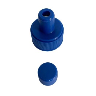 Tampa Bico Fit para Frascos Pet Boca 28mm - Azul (Ciano) | Unidade na Sulink