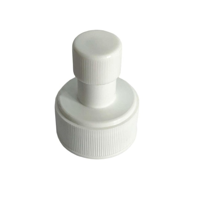 Tampa Bico Fit para Frascos Pet Boca 28mm - Branco | Unidade