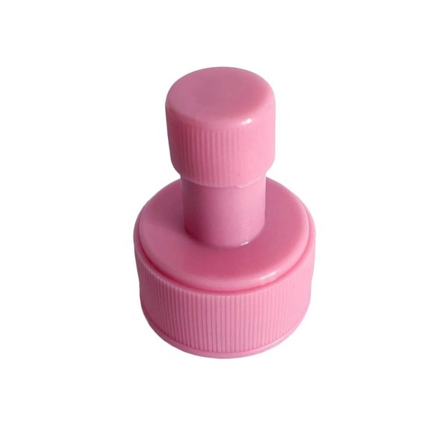 Tampa Bico Fit para Frascos Pet Boca 28mm - Rosa (Magenta Light) | Unidade