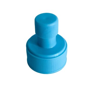 Tampa Bico Fit para Frascos Pet Boca 28mm - Azul Claro (Ciano Light) | Unidade na Sulink