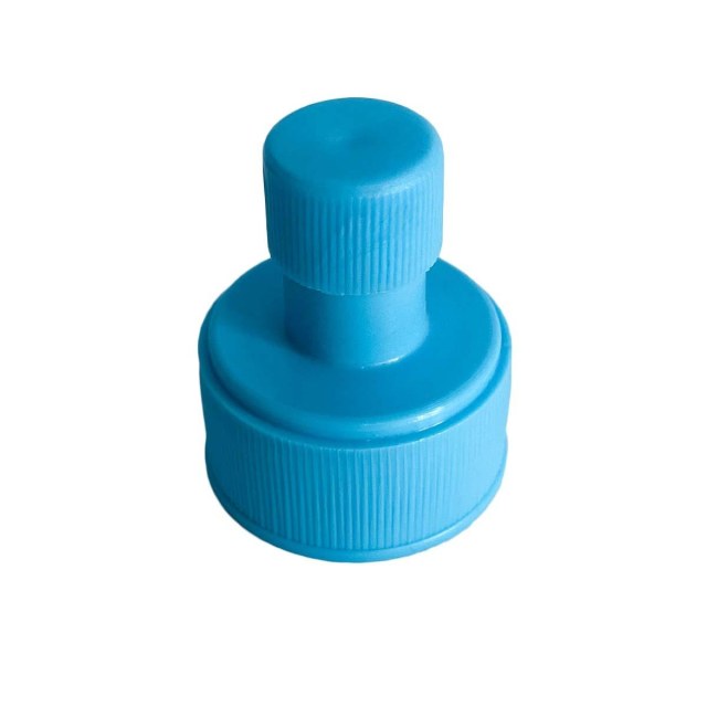 Tampa Bico Fit para Frascos Pet Boca 28mm - Azul Claro (Ciano Light) | Unidade