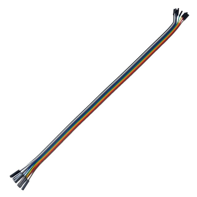 Fio Jumper Cabo Wire Ideal para Arduino | Fêmea X Fêmea 10 Fios/Pinos 40cm na Sulink