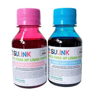 Tinta Sulink para HP Linha Vivera | 100ml na Sulink