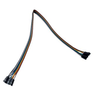 Fio Jumper Cabo Wire Ideal para Arduino | Fêmea X Fêmea 10 Fios/Pinos 40cm na Sulink