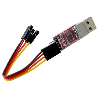 Módulo CP2102 Conversor USB para Serial TTL com Cabo 4 Fios Jumper na Sulink