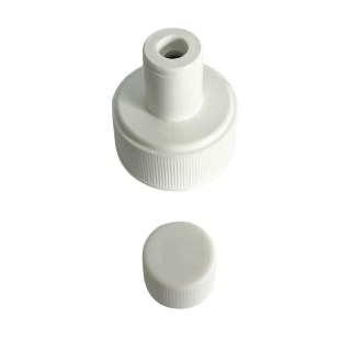 Tampa Bico Fit para Frascos Pet Boca 28mm - Branco | Pacote com 10 Unidades na Sulink