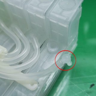 Conector Bico L Comum Tipo Joelho para Instalação de Bulk Ink e Cartuchos | Unidade na Sulink