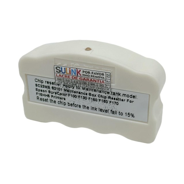 Aparelho Resetador do Chip Caixa de Manutenção Epson SC23MB S2101 F15HH5 | F100 F130 F160 F170 e Similares