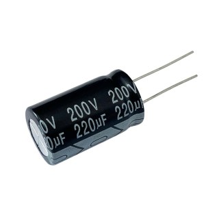 Capacitor Eletrolítico 220uf X 200V 105°C Ketuo® PET2135 | Unidade na Sulink