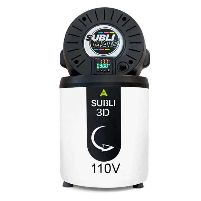 Prensa Térmica Forno Subli 3D SubliMais | Branca 110V na Sulink