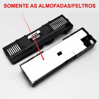 Almofadas - Feltros Compatível para Caixa de Manutenção Compatível Impressora Canon | Modelo: MC-G01 MC G01 MCG01 | para GX5010 GX6010 GX7010 na Sulink