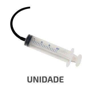 Seringa com Mangueira Preta para Cabeçotes Epson e Brother | Unidade na Sulink