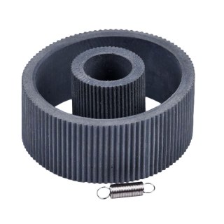 Kit de Borrachas do Tracionador de Papel + Mola da Impressora Epson T1110 L1300 L1800 e Similares | Modelo Estriado na Sulink