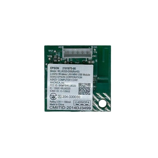 Placa Wi-fi Wireless para Impressora Epson | Partnumber: 2181975-00 na Sulink