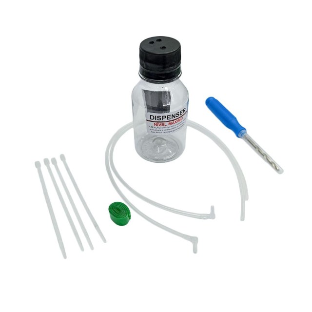 Kit Dispenser Coletor de Resíduos com 2 Mangueiras na Sulink