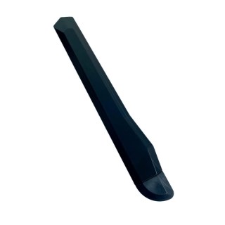 Estilete Estreito 12,5cm Lâmina de Aço Carbono 9mm Bazze B4001 Preto na Sulink