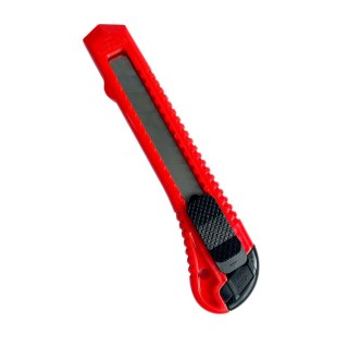 Estilete Largo 15cm Lâmina de Aço Carbono 18mm Bazze B4002 Laranja na Sulink