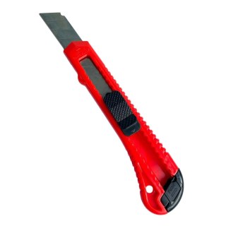 Estilete Largo 15cm Lâmina de Aço Carbono 18mm Bazze B4002 Laranja na Sulink