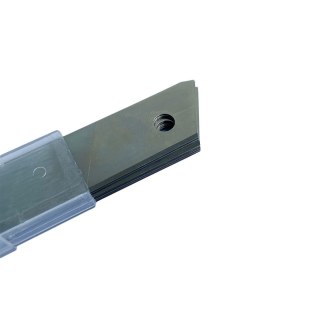 Lamina para Estilete Largo 18mm de Aço Carbono Bazze B4012 | Tubo com 10 Lâminas na Sulink