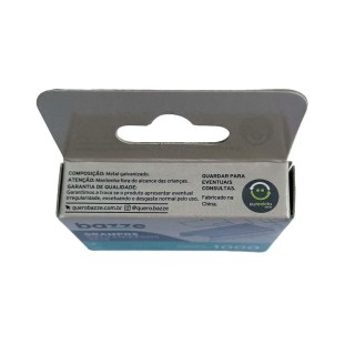 Grampo Galvanizado para Grampeador 26/6 Bazze Caixa com 1000 Unidades na Sulink