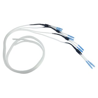 Mangueira Grossa de 1,1m de 4 vias com Mangueiras extensoras em T (1 Via para 2 Vias) para Bulk Ink Epson WF-C5210 WF-C5290 WF-C5710 WF-C5790 WF-C579R na Sulink