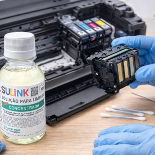 Solução de Limpeza + Forte para Cabeçotes de Impressão - Concentrada - 100ml na Sulink