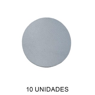 Porta Copo Redondo de Neoprene Branco 9cm para Sublimação | Fundo Texturizado | Pacote com 10 Unidades na Sulink