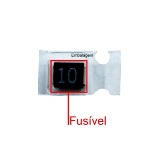 Fusível Fuse SMD - Modelo: 10 na Sulink