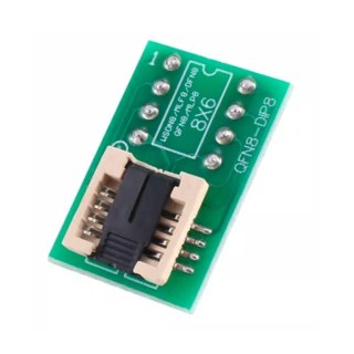 Adaptador Soquete Módulo Eeprom QFN8-DIP8/WSON8 8mm x 6mm Socket para Gravador de Eeprom na Sulink
