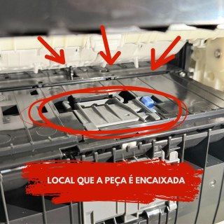 Conjunto do Tracionador Pick Up de Papel Inferior para Impressora Epson WF-C5310 WF-C5390 WF-C5810 WF-C5890 na Sulink