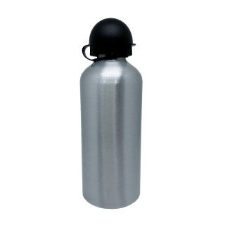 Squeeze de Alumínio Tampa Bolinha Resinado para Sublimação | 600ml - Prata na Sulink