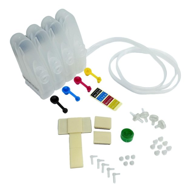 Reservatório Bulk Ink Rocket/Bala 60ml | 4 Cores para HP, Epson, Canon, Brother e Lexmark - Vazio