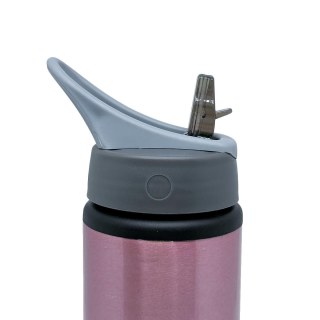 Squeeze Sport Bico Retrátil Resinado para Sublimação | 600ml - Rose na Sulink
