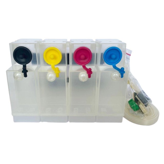 Reservatório Bulk Ink Light 250ml cada cor | 4 Cores - Vazio