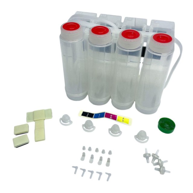 Reservatório Bulk Ink Ultra 500ml Cada Cor | 4 Cores - Vazio