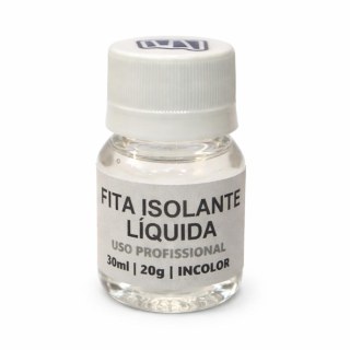 Fita Isolante Líquida Incolor - Frasco 30ml (20g) na Sulink
