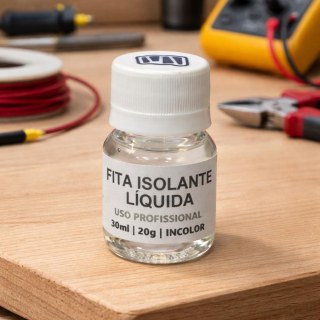 Fita Isolante Líquida Incolor - Frasco 30ml (20g) na Sulink